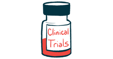 An illustration of a bottle labeled Clinical Trials.