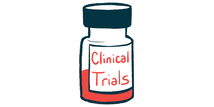 Uplizna | Neuromyelitis News | illustration of a bottle labeled clinical trials