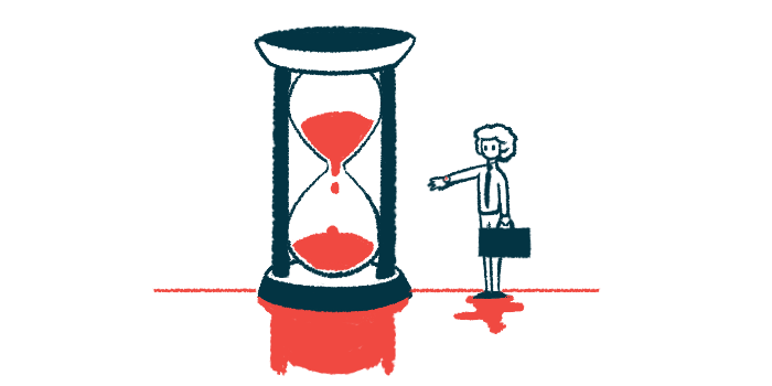 immunosuppressants | Neuromyelitis News | time illustration of person with giant hourglass