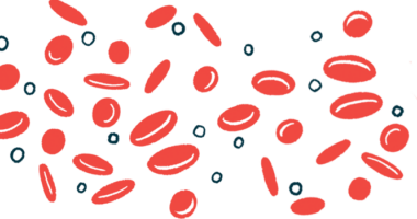 An illustration of red blood cells