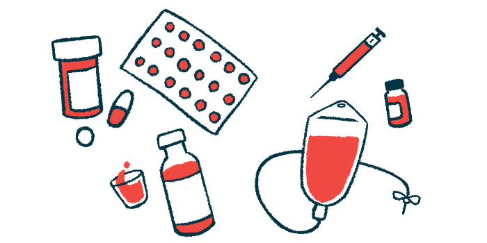 An illustration of different forms of medications.