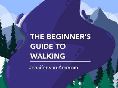 Banner for The Beginner's Guide to Walking by Jennifer van Amerom